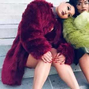 Zelie for She Shag Out Faux Fur Coat